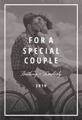 Special couple - Happy Anniversary Card